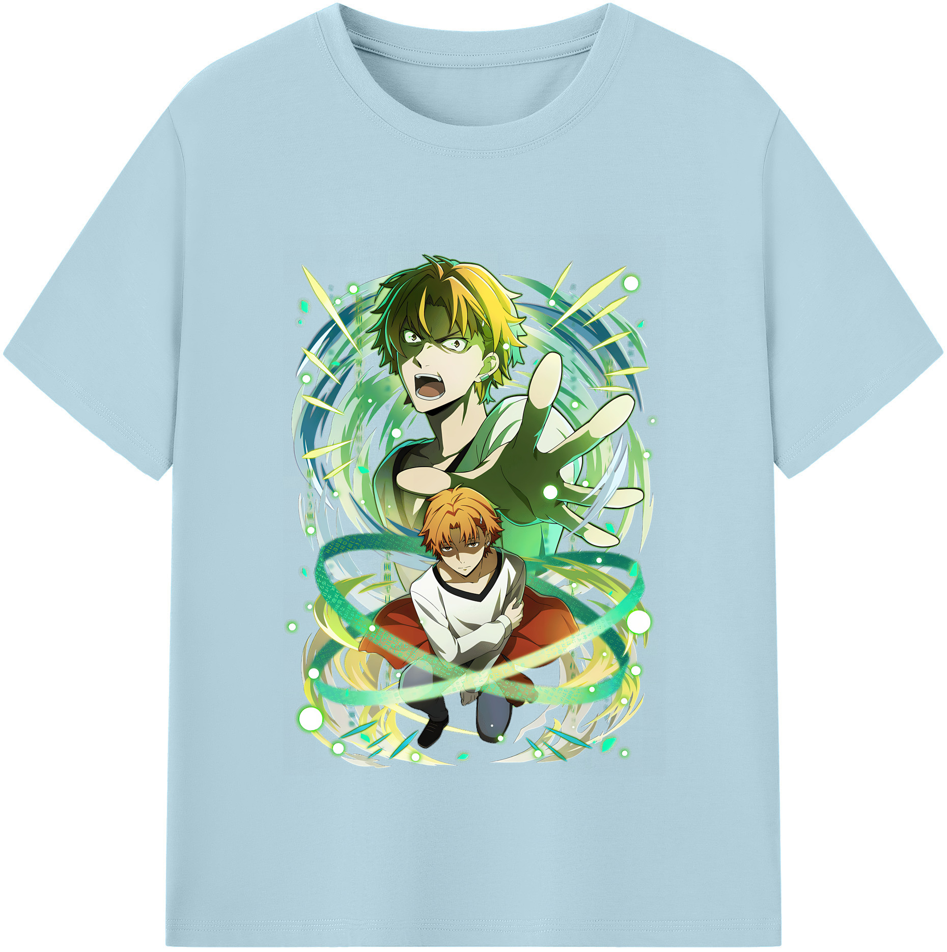 （画像用） 文豪ストレイドッグス Bungo Stray Dogs 綿100％半袖Tシャツ（フロントプリント）